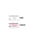 ONE-DAY EXPIRIATION. MUST BE USED WITH TIMETOKEN BACKPARTS FOR IT TO EXPIRE. SIZE = 15/16