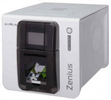 Evolis Zenius Single Sided ID Card Printer - Grey Brown