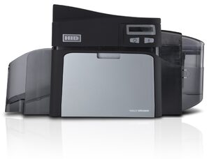 Fargo DTC4000 Dual Sided ID Card Printer With Magnetic Encoder - Ethernet