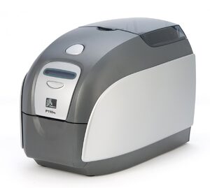 Zebra P110m Single Sided Monochrome ID Card Printer P110m-0M1UC-ID0
