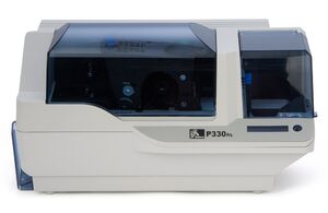 Zebra P330m Single Sided Monochrome ID Card Printer P330m-BM10A-ID0