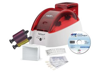 Evolis Tattoo 2 Single Sided Bundle System