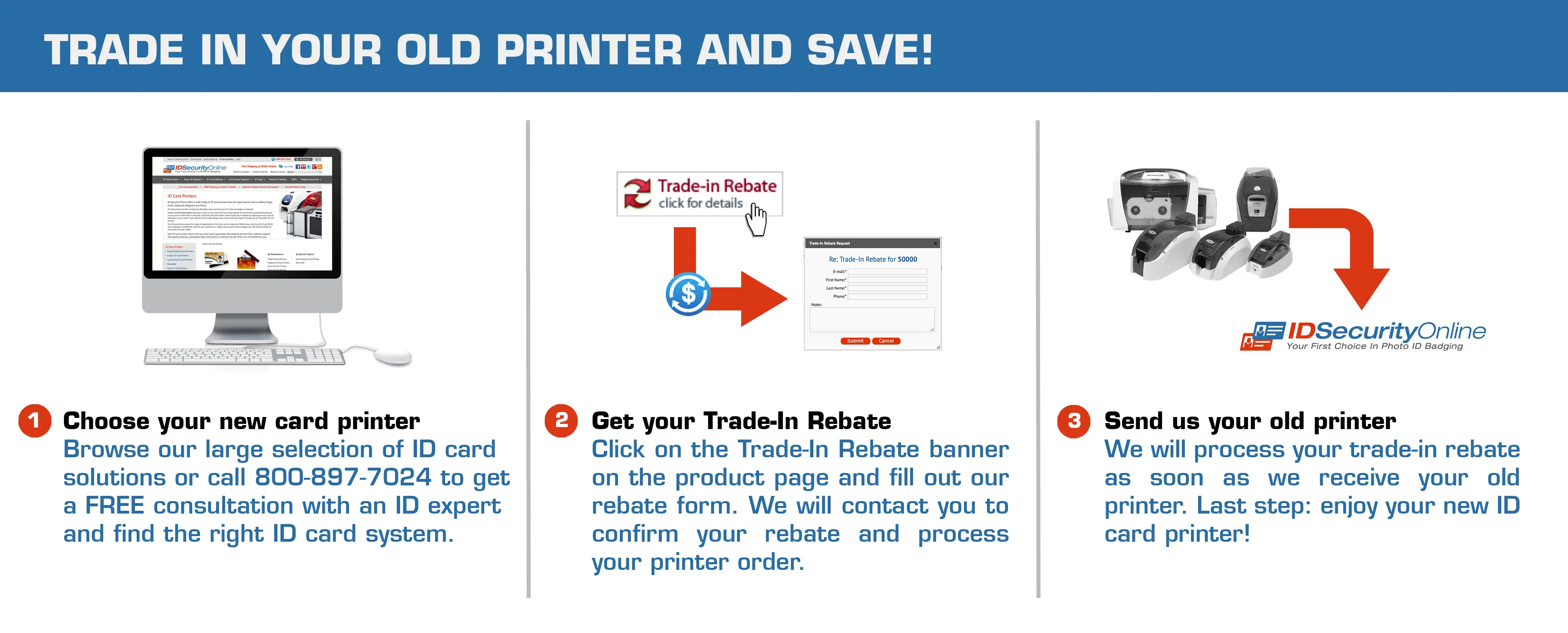 Trade In Your Old ID Card Printer and Save
