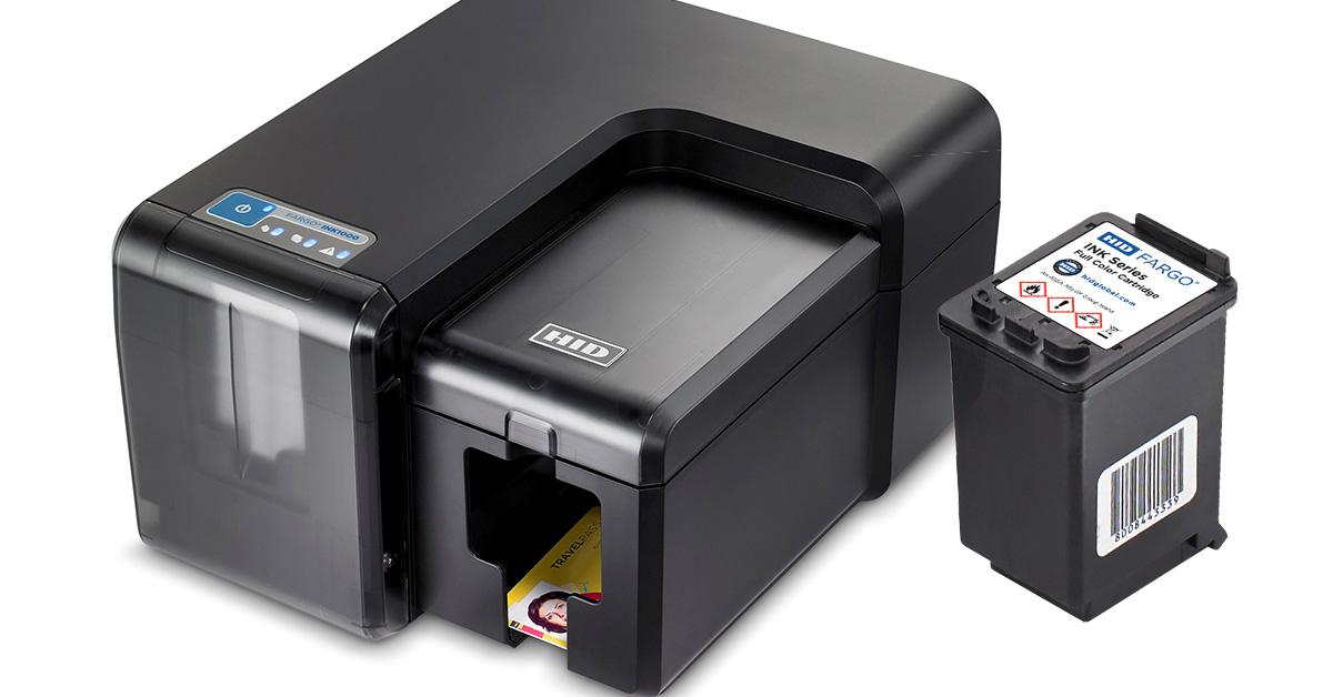 Fargo INK1000 Single-Sided Thermal Inkjet ID Card Printer