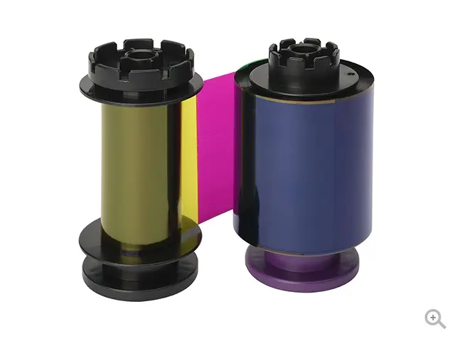 Evolis Badgy YMCKO Full Color Ribbon - 100 prints