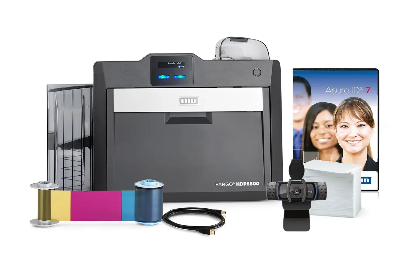 Fargo HDP6600 Single Sided ID Card System