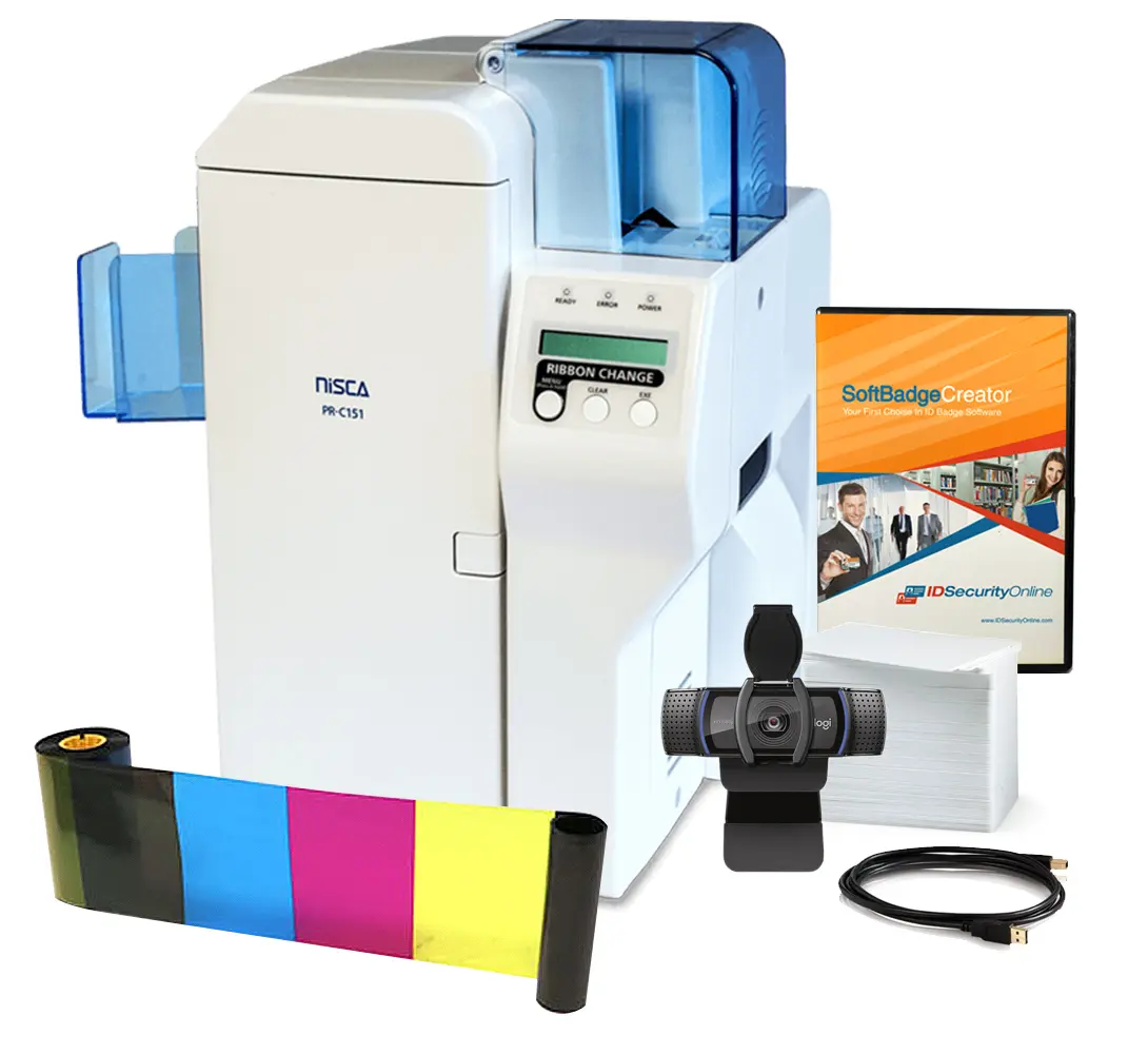 Nisca PR-C151 Dual Sided Photo ID System