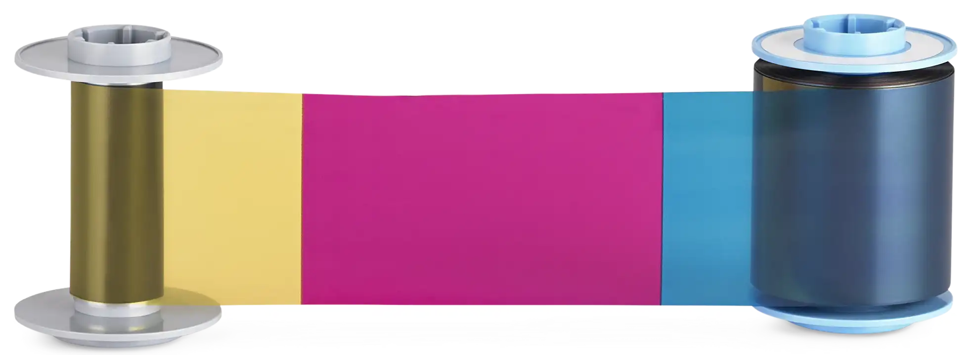 Fargo HDP6600 Full-color RBN2 ribbon with two resin black panels
