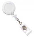 No-Twist Badge Reel with Clear Vinyl Strap 