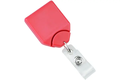 B-REEL™ Badge Reel with Swivel-Clip with Teeth (Colors: Watermelon)