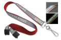 5/8" (16 mm) Reflective Lanyard with "Safety First" Luminescent Imprint 