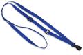  3/8" (10 mm) Lanyard with "No-Twist" Wide Plastic Hook 