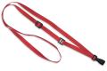  3/8" (10 mm) Lanyard with "No-Twist" Wide Plastic Hook 
