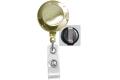 Round Badge Reel With Strap And Slide Clip  