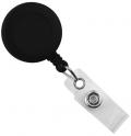 Round Badge Reel With Strap And Swivel Clip 