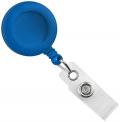 Round Badge Reel With Strap And Swivel Clip 