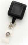 Square Badge Reel With Strap And Slide Clip