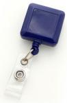 Square Badge Reel With Strap And Slide Clip