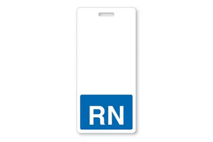 Badge Buddies "RN", Blue