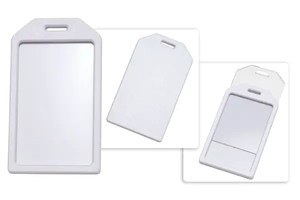 Rigid Plastic Luggage Tag Holder