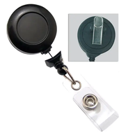 No-Twist Badge Reel with Swivel Clip