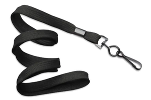 3/8" (10 mm) Lanyard with Black-Oxide Swivel Hook