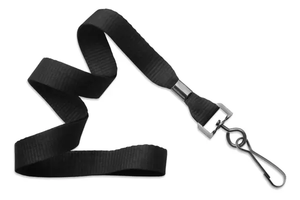 5/8" (16 mm)  Lanyard with Black-Oxide Swivel Hook