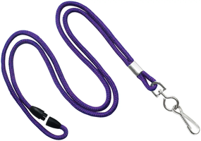 Round 1/8" Lanyard w/ Breakaway 