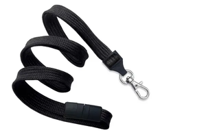 3/8" (10 mm) Lanyard  with  Breakaway And Trigger Snap Swivel Hook