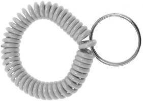 White Wrist Coil with Split Ring
