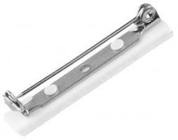 Pressure-Sensitive Nickel-Plated Steel Bar Pin, 1 1/2