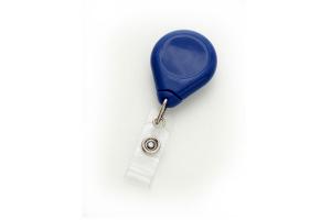 Royal Blue Premium Badge Reel With Strap And Slide Clip
