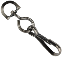 1/8" Oxide Swivel Hook