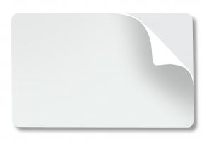 CR80.10 (10 Mil) Mylar Adhesive Back PVC Cards - Qty. 500