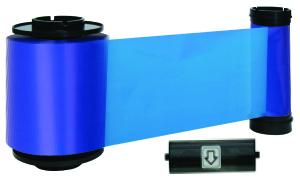 IDP SMART-70 B Resin blue ribbon w/ cleaning roller - 3000 cards/roll