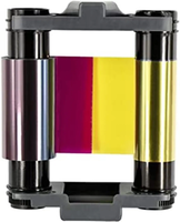 Evolis Badgy Consumable pack YMCKO color ribbon for 100 color prints