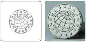 Entrust Datacard Generic Tactile Impression Die