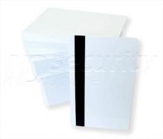 CR80.030 (30 Mil) White PVC Cards Mag Stripe 2 Track - Qty. 500