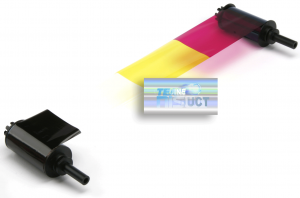 NiSCA YMCKO3-L Full Color Ribbon for PR-C151 - 250 prints