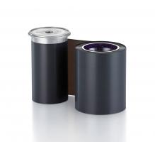 Entrust Monochrome Ribbon Kit Black, Standard / food - 1500 printssafe