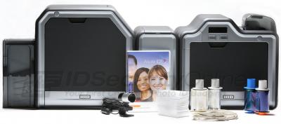 Fargo HDP5000 Dual Sided ID Card System with Single Sided Lamination