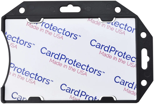 Black CardProtectors™ Rigid Shielded Card Holder Black CardProtectors™ Rigid Shielded Card Holder