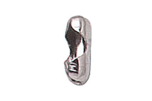 No. 3 Nickel Plated Steel Beaded Chain Connector