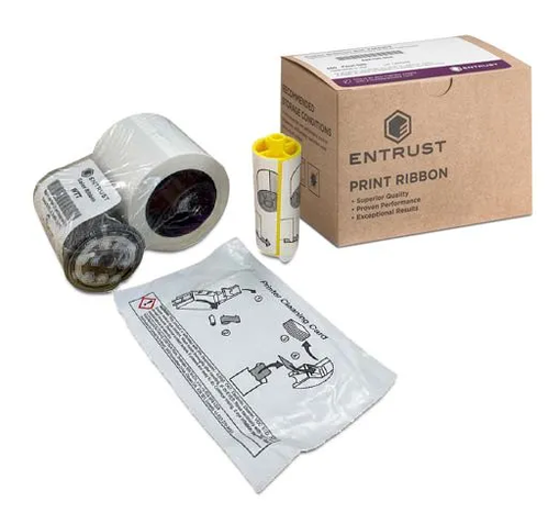 Entrust Sigma White Ribbon Kit WTT - 650 prints