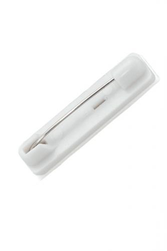 Pressure-Sensitive Plastic Bar Pin, 1 1/4" (32mm)