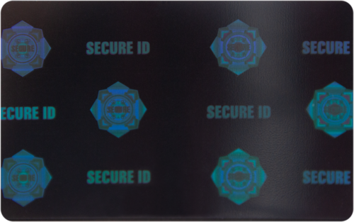 Swiftpro Generic Secure ID - 1 mil Holopatch with IC Chip Cut-out - 600 sides/roll