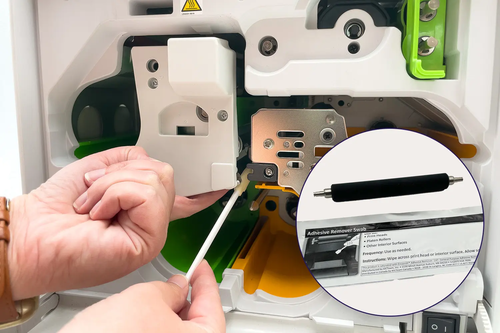 Swiftpro Oversize cleaning cards with adhesive for transport rollers, 10 pcs