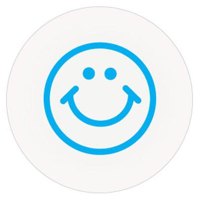 Half-Day Smiley Face (Blue) Timing Circles