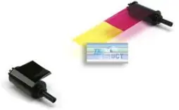 NiSCA YMCFK UV Full Color Ribbon for PR-C201 - 410 prints