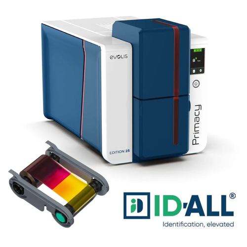 Evolis Primacy 2 Dual-Sided Printer Bundle (Special 25th Anniversary Edition)
